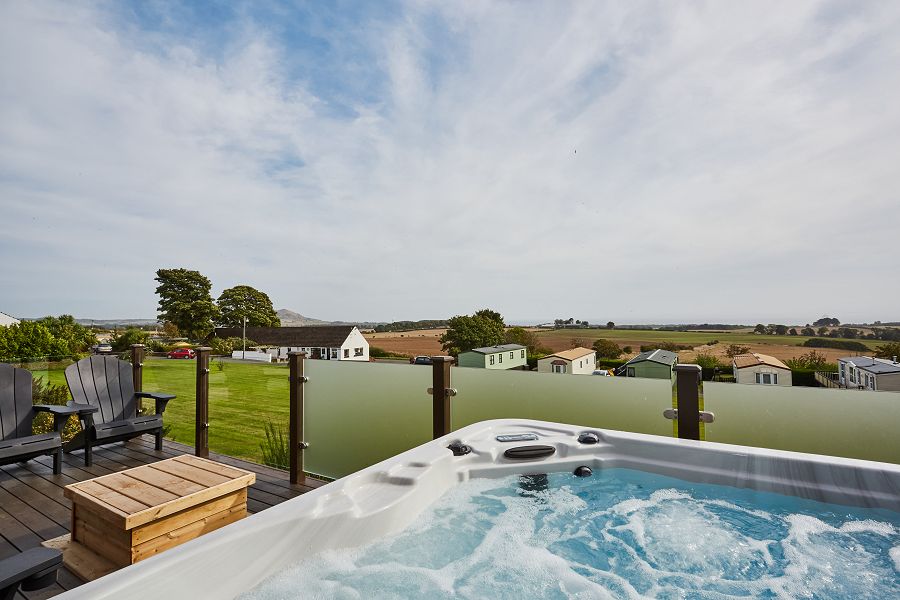 Forth View Lodge Hottub