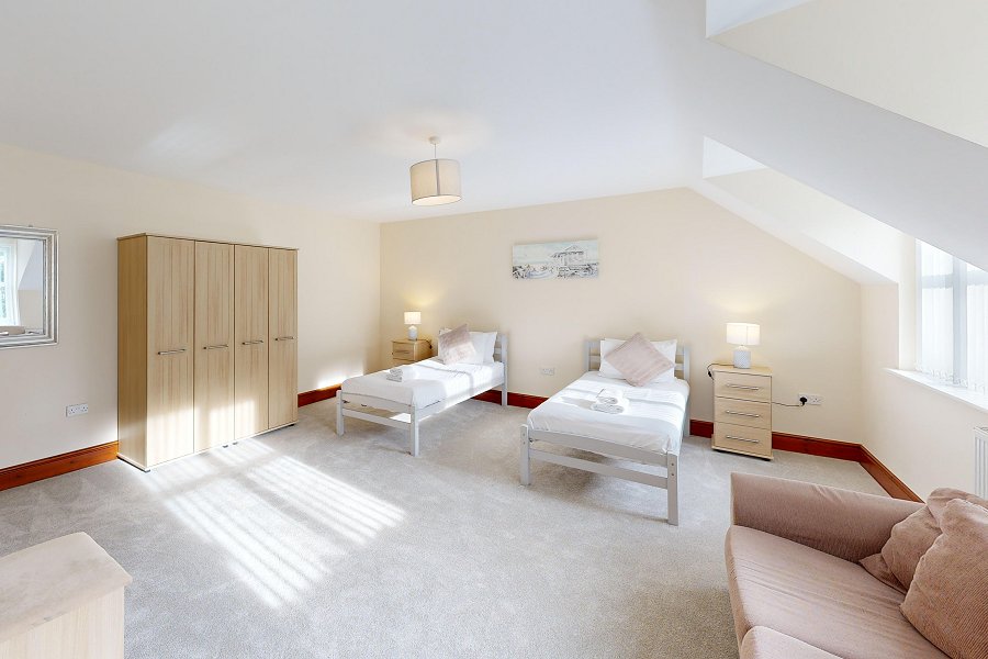 Sycamore Cottage Twin Bedroom