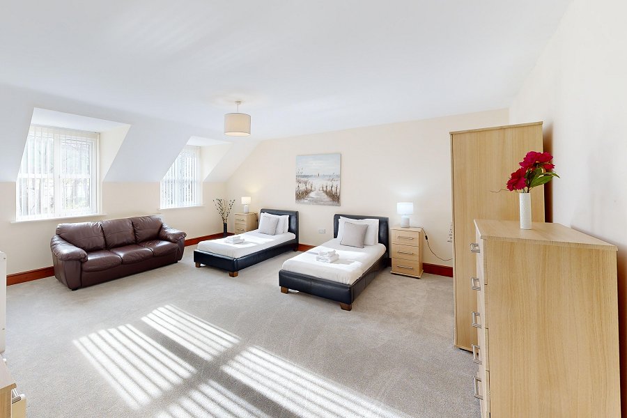 Sycamore Cottage Twin Bedroom