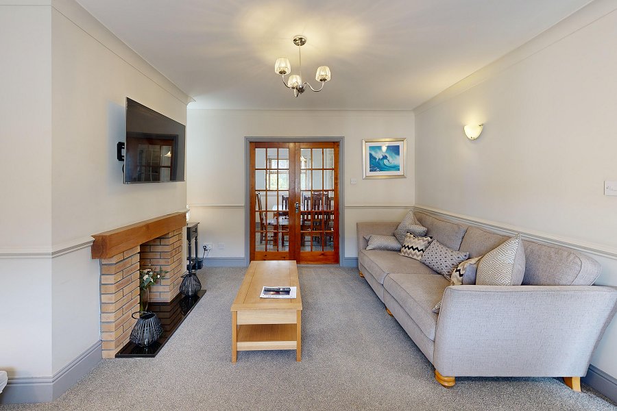 Ty Fynnon Cottage Lounge Area