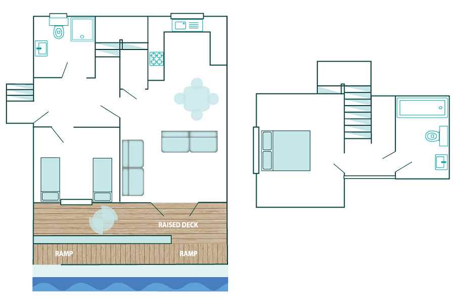 Bittern Cottage Floorplan