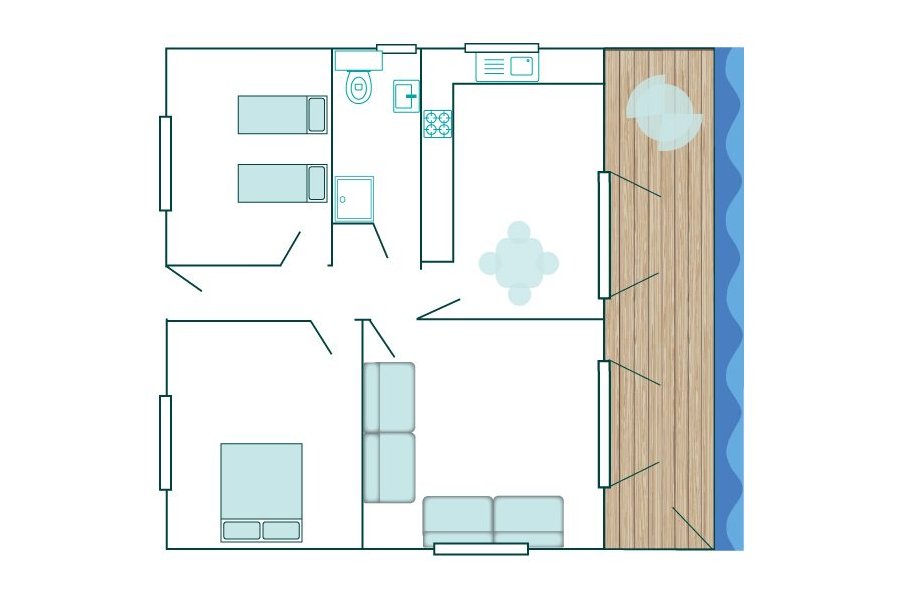 Broadlands Bungalow Floorplan