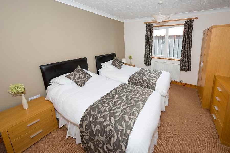 Marsh View Cottage Twin Bedroom