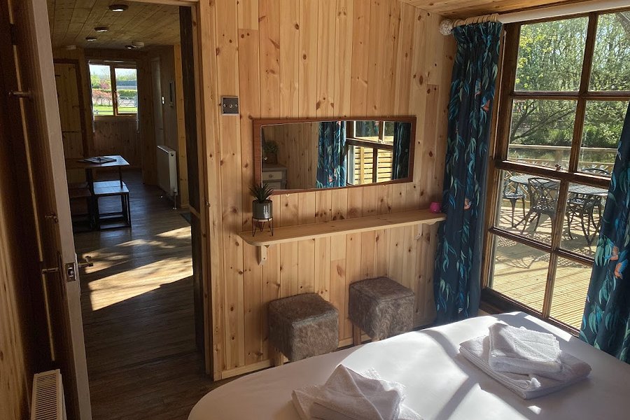 Kingfisher Lodge Double Bedroom