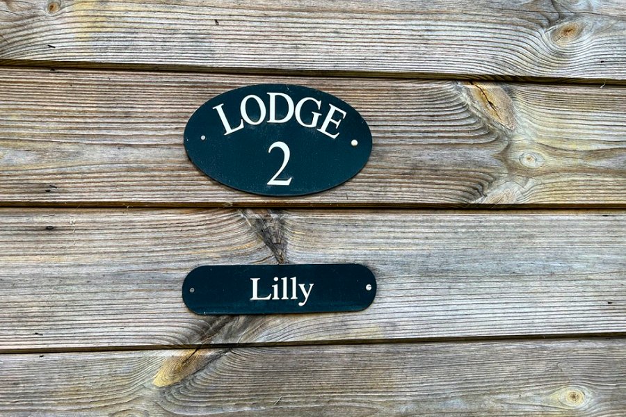 Lake Pochard Lilly Sign