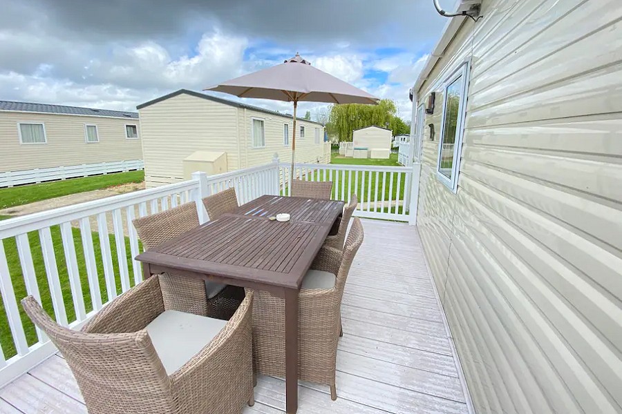 Lavender Lodge Decking