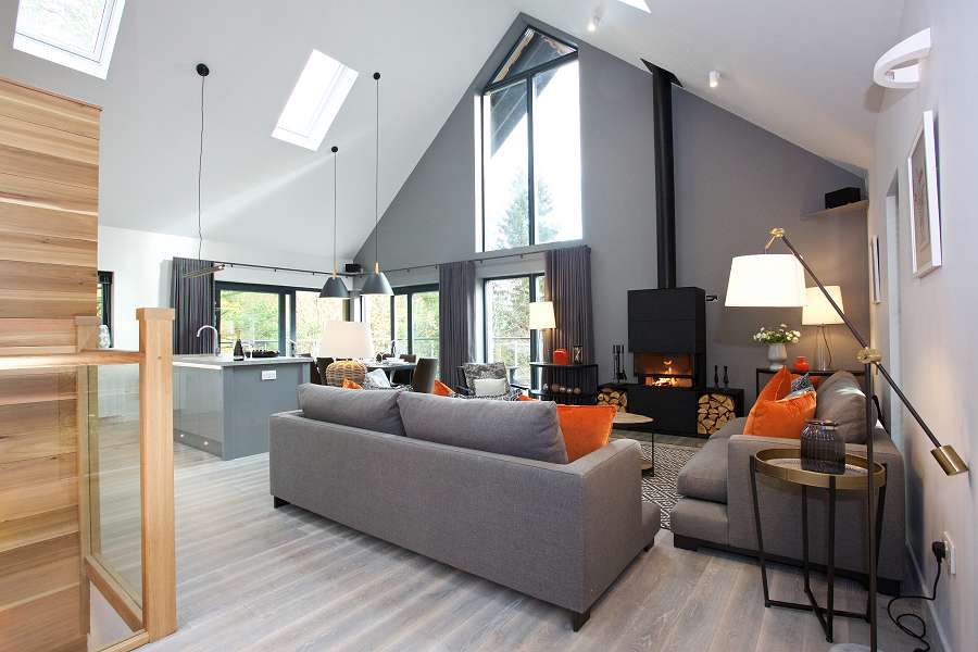 The Mill House Open Plan Living Area