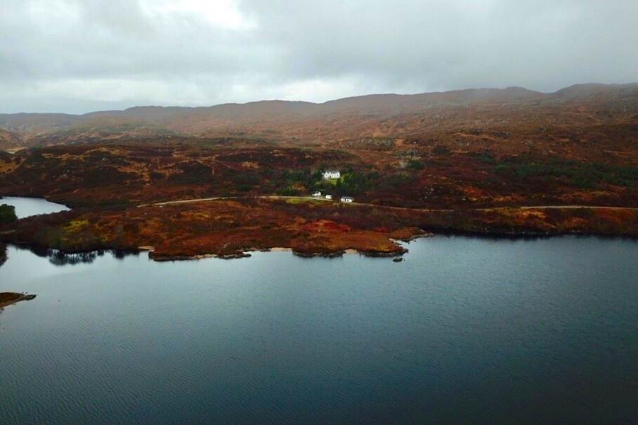 Loch Assynt Gatehouse In Sutherland Lochside Cottage In Northern