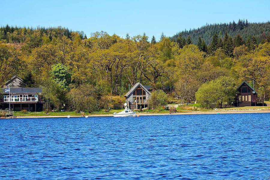 Lochside Lodge Loch Awe Scottish Highlands