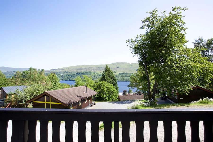 Ardeonaig Rocks Lodge Views