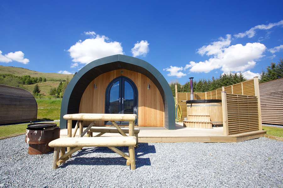 Loch Tay Hideout With Private Hot Tub