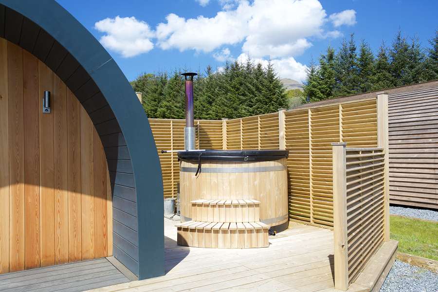 Loch Tay Hideout Stroma Hot Tub