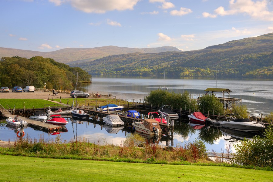 The Harbour at Loch Tay