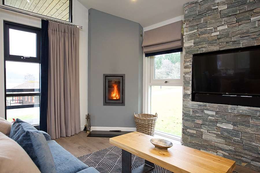 Acharn Rocks Lodge Woodburner