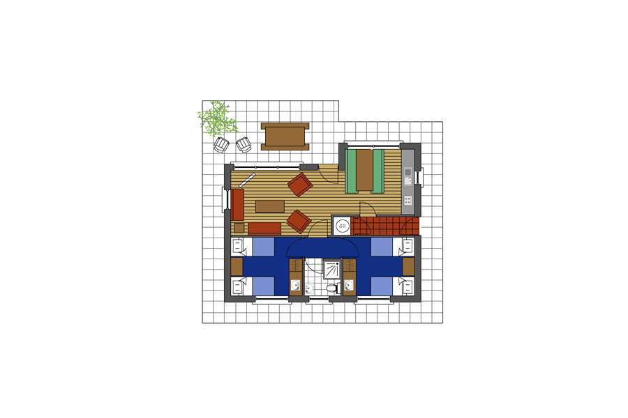 Manor House Marine Cottage Floorplan