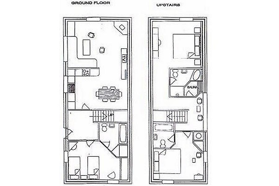 Melfort Harbour Boat House East Floorplan