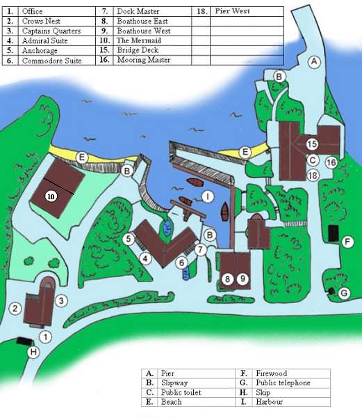 Melfort Harbour Site Plan
