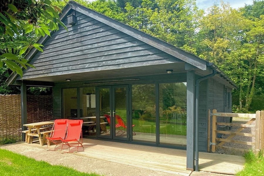 Kingfisher Cabin in Devon