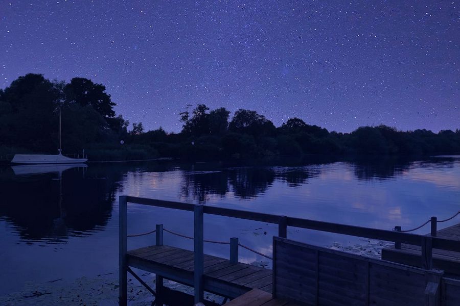 Nature's Nook at night