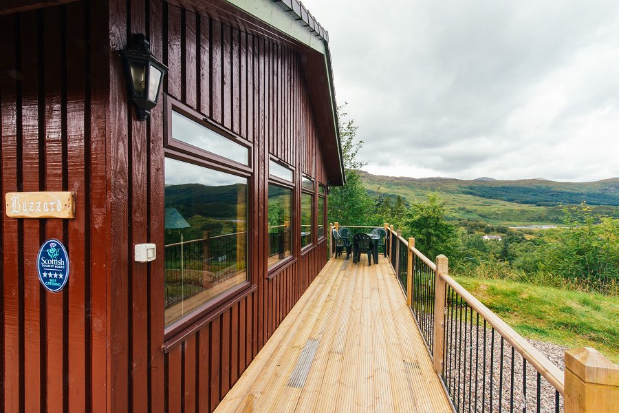 Buzzard Chalet Decking