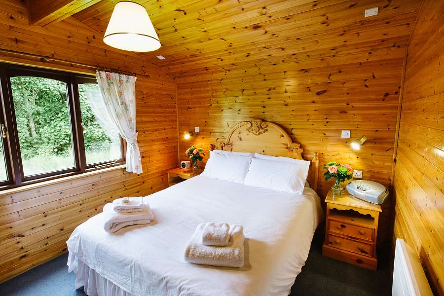 Lapwing Chalet Double Bedroom