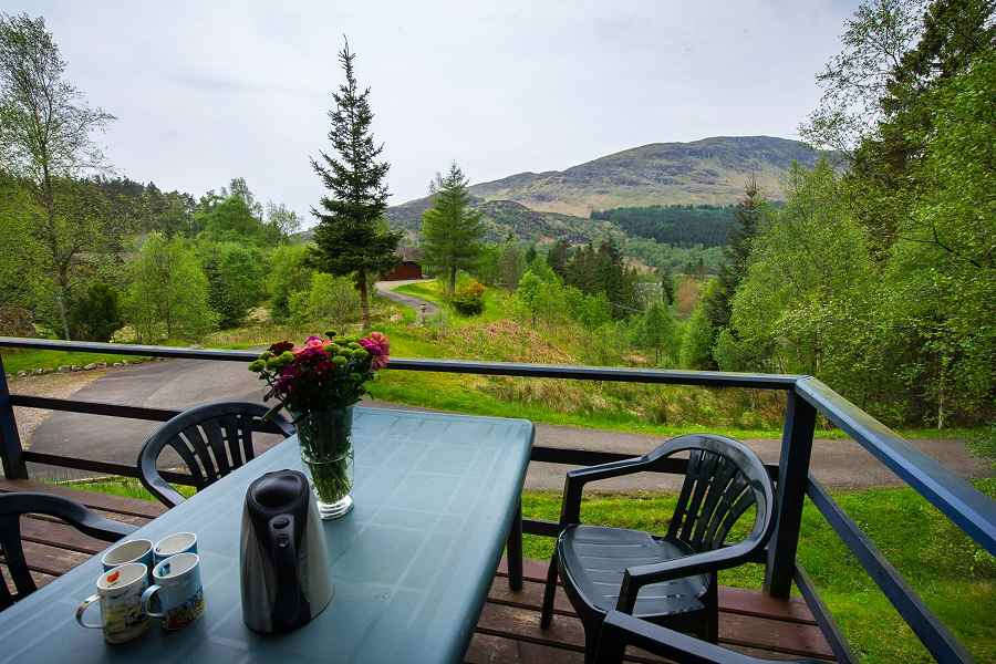 Osprey Chalet Decking Views