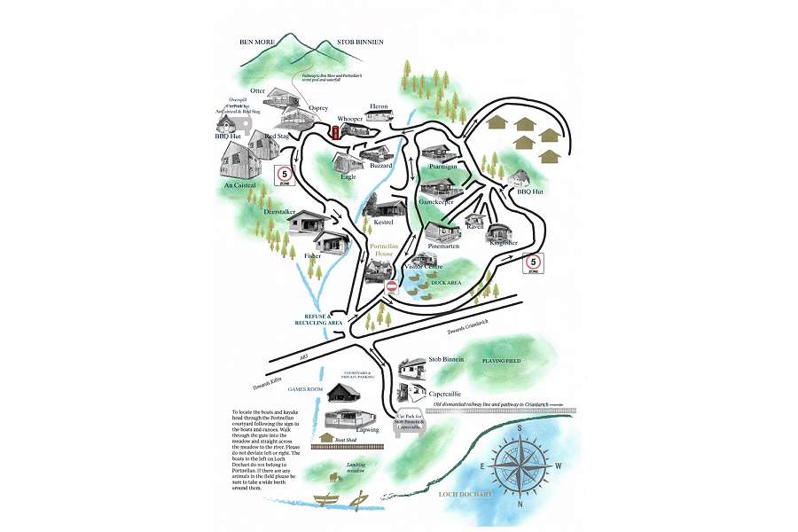 Portnellan Site Map