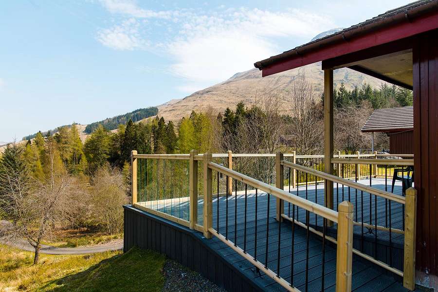 Gamekeeper Chalet Decking