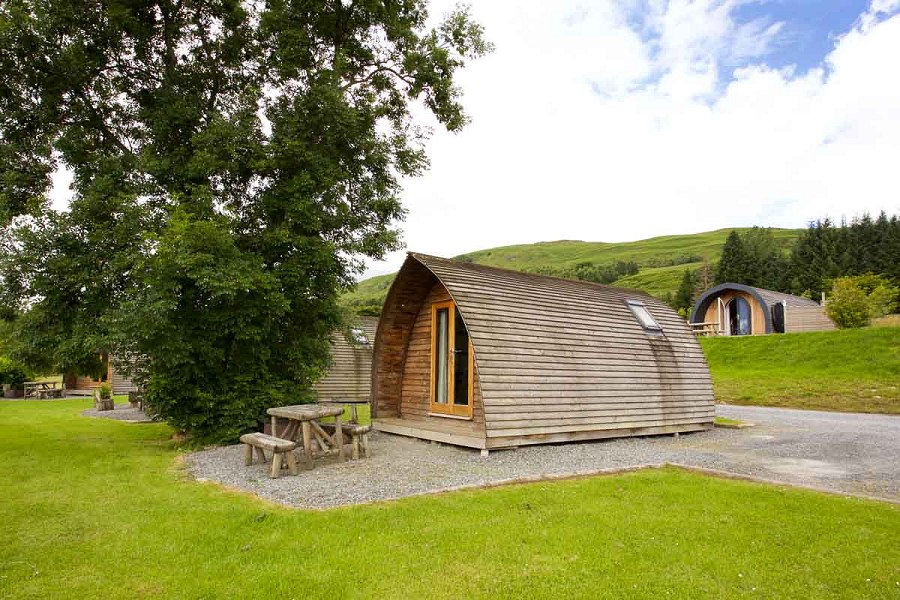 Loch Tay Premium Glamping Pod