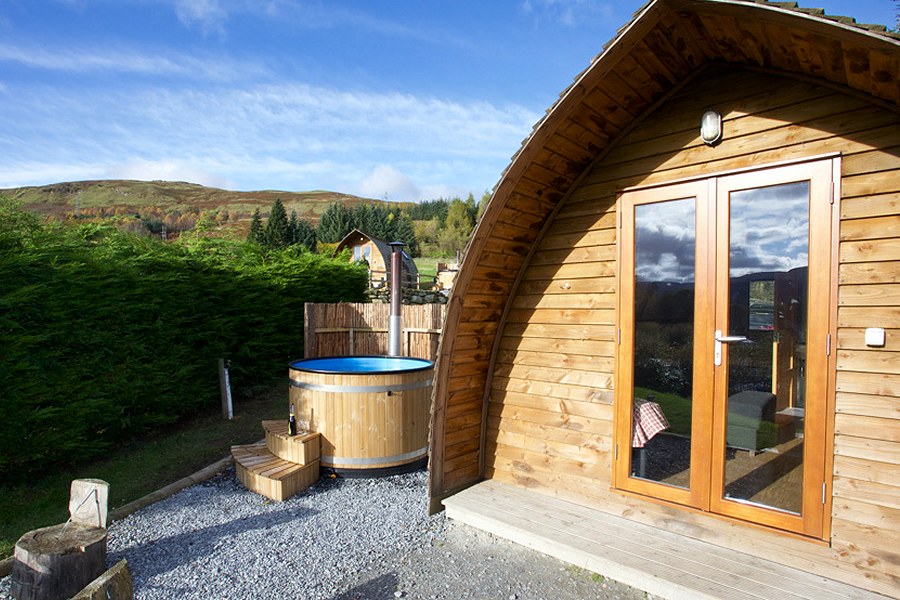 Hoy Glamping Pod Loch Tay