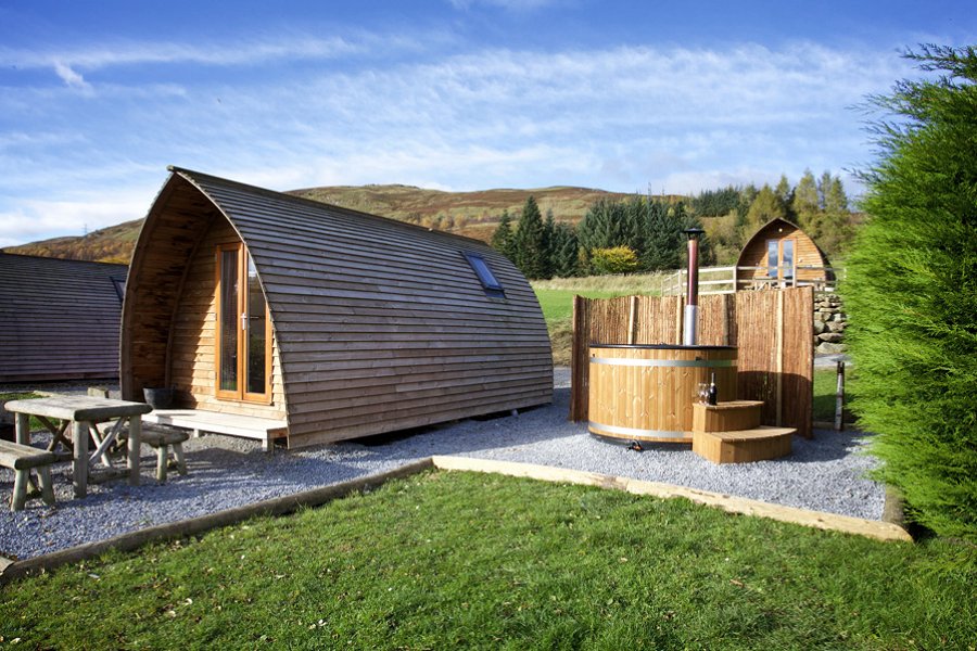 Loch Tay Premium Glamping Pod