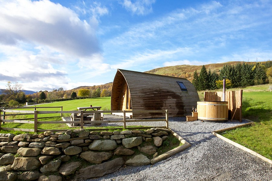 Loch Tay Premium Glamping Pod