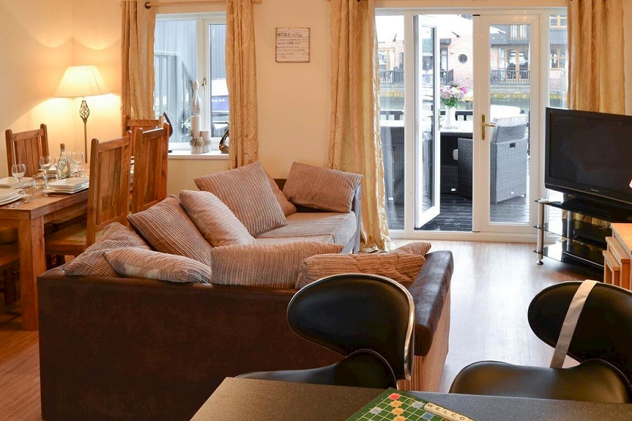Rowans Cottage Open Plan Living Area