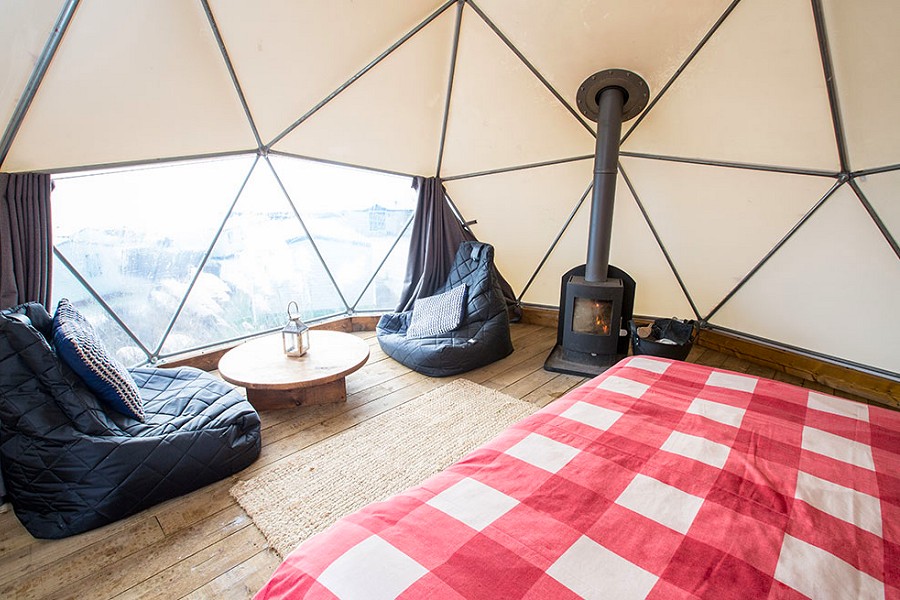 Inchgarvie Glamping Dome