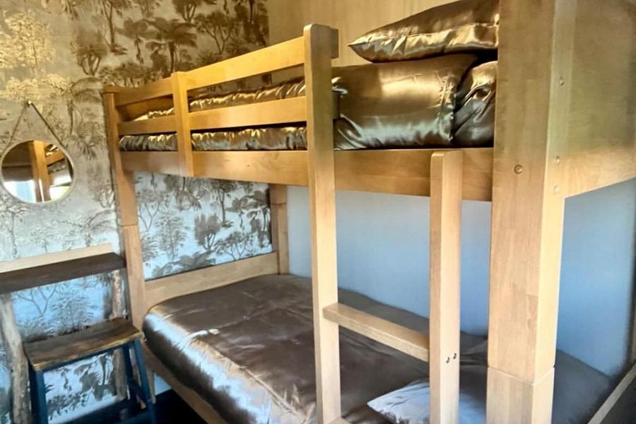 Solent Sea View Retreat Bunk Bedroom