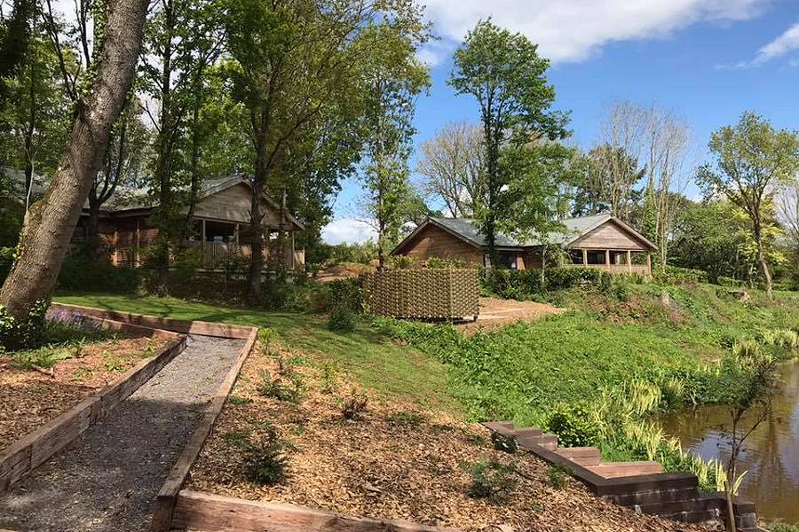 Cedar Lodge From Willow Lake