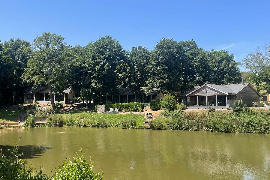 Cedar Lodge from Willow Lake