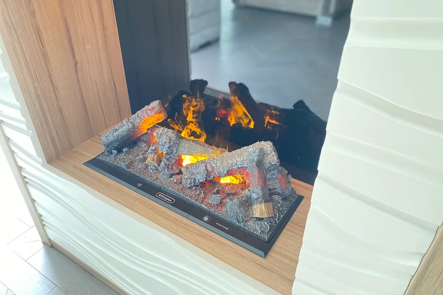 Spring Lodge Fireplace