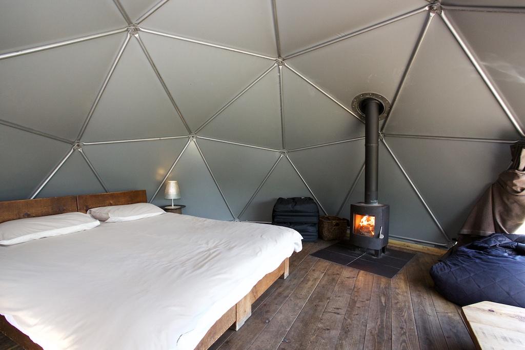 Loch Tay Glamping Dome Interior