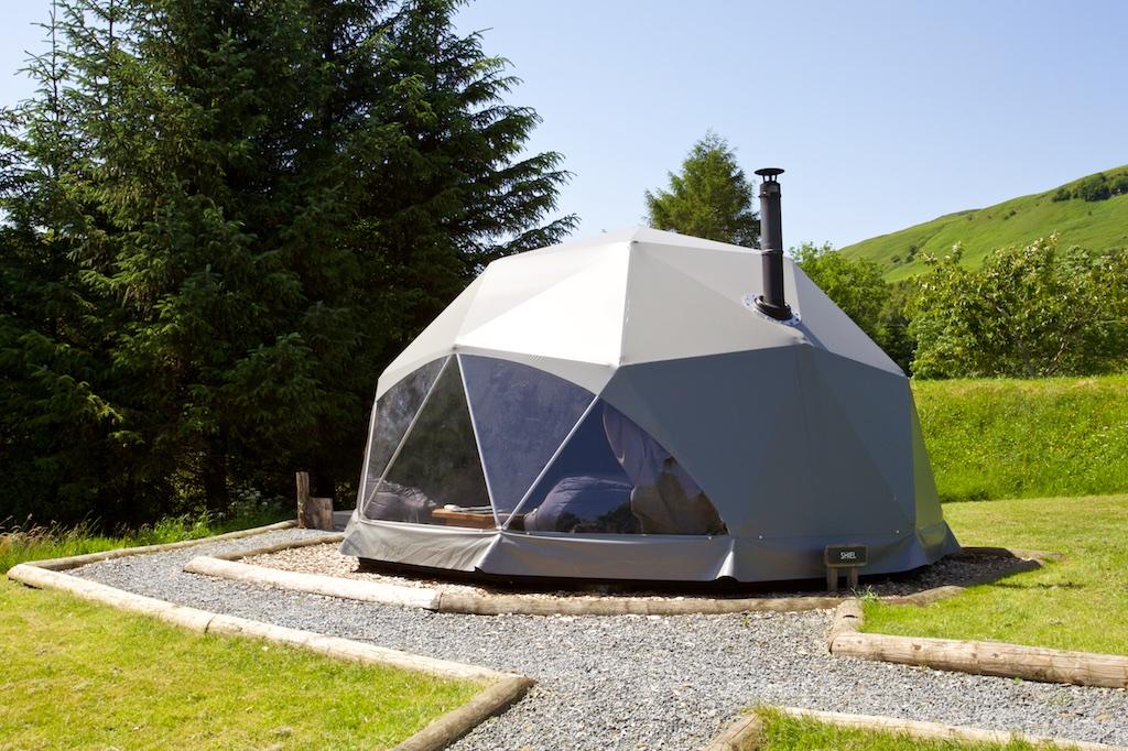 Loch Tay Essan Glamping Dome Scotland