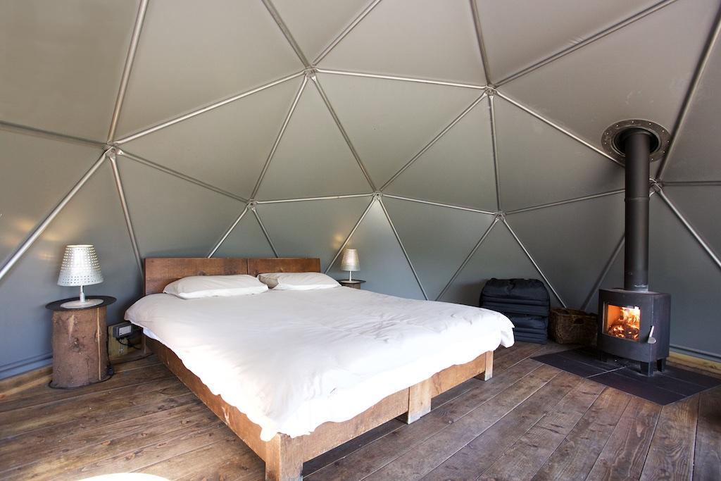 Loch Tay Glamping Dome Interior