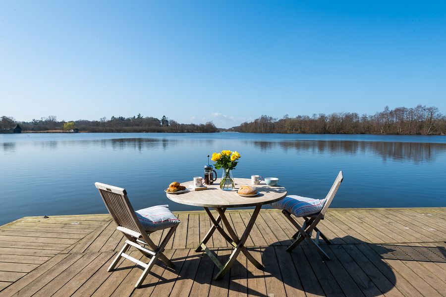 The Norfolk Boathouse Views Decking