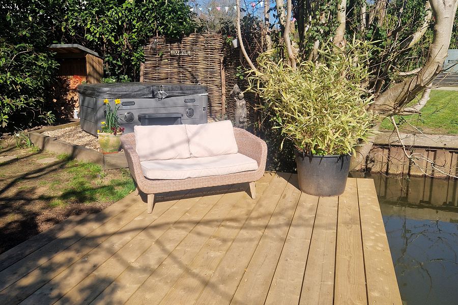 Tinkerbell Retreat Decking