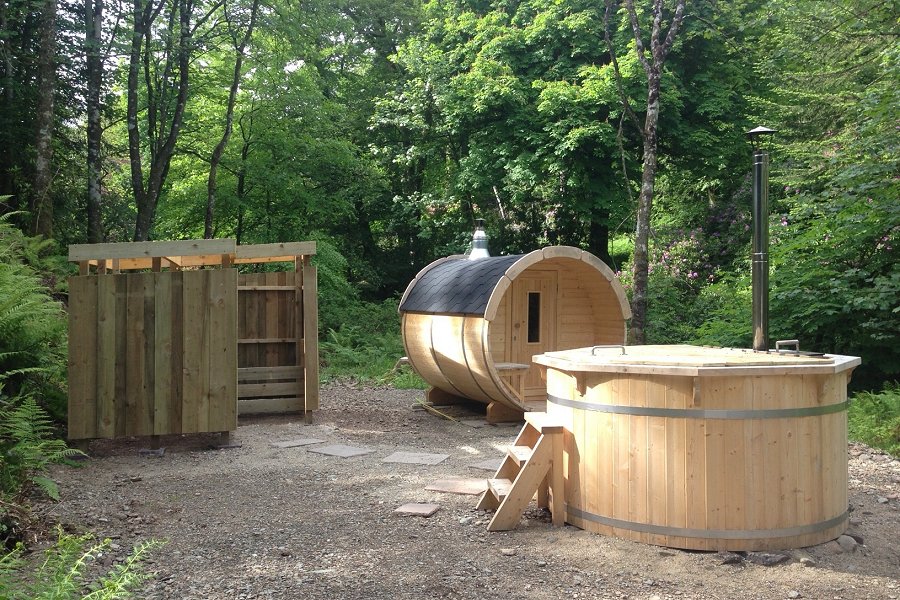 Torrisdale Servants Quarters Hot Tub