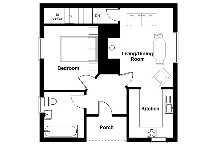 Torrisdale South Lodge Plan