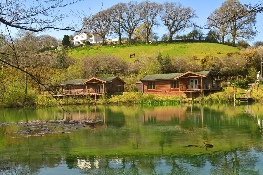 Heron Fishing Lodge in Devon