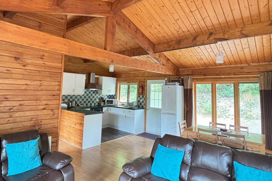 Kingfisher Lodge Living Area