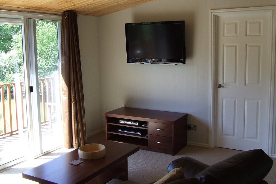 Moorhen Lodge Living Area