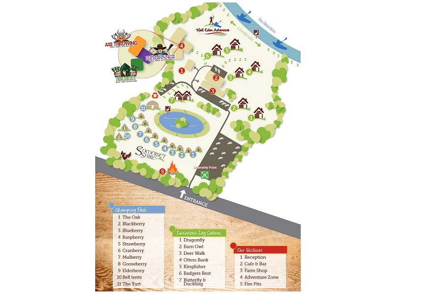 Wall Eden Site Map