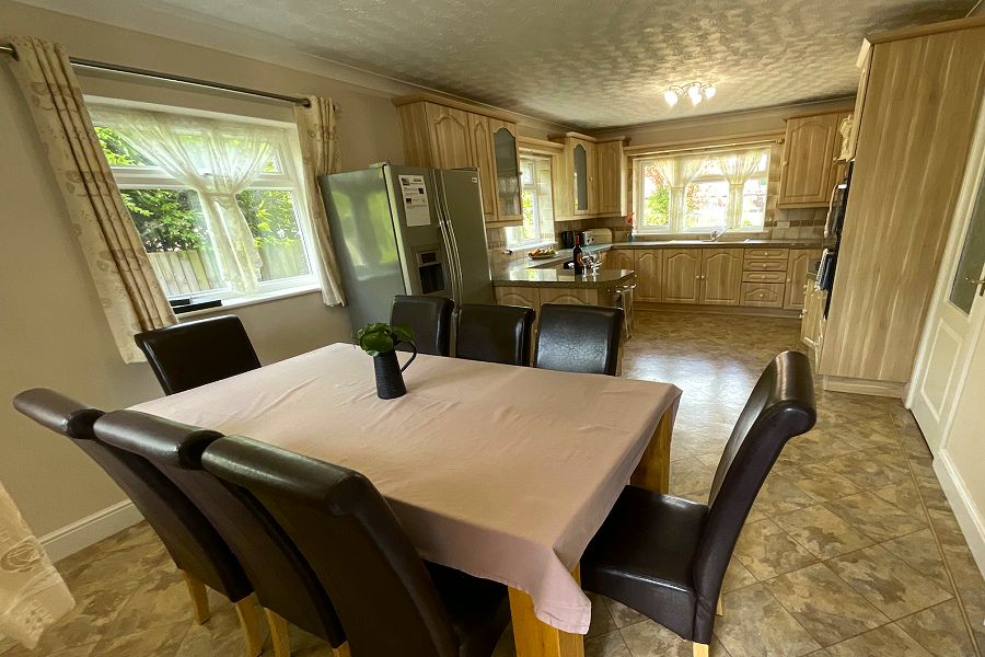 Waterside Retreat Dining Area in Kitchen